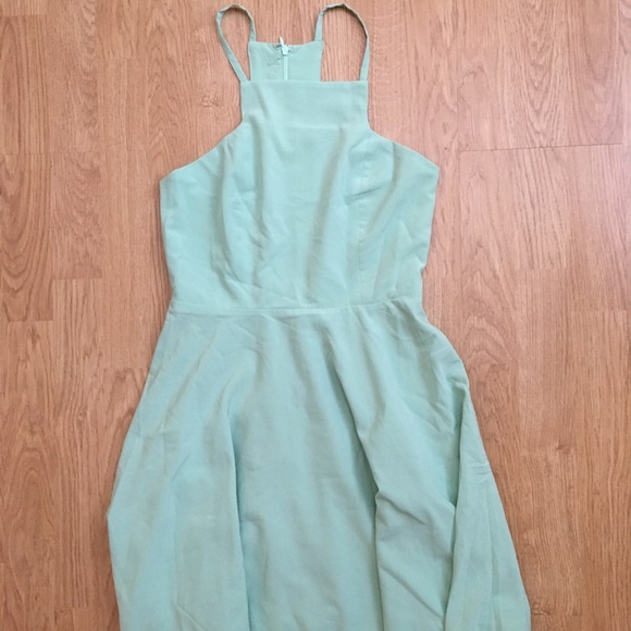 Lulu’s Call to Charms Sage Green Skater Dress - Picture 2 of 3